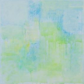Aftensol, akryl 2017, 100x100cm, foto MP Aftensol, akryl 2017, 100x100cm, foto MP